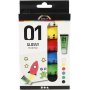 Schulfarbe - Acryl - Standardfarben - glnzend - 6 x 20 ml
