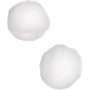 Pompons - wei - 100 Stk
