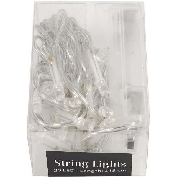LED-Lichterkette - transparent - 3,15 m LED-Lichterkette - transparent - 3,15 m