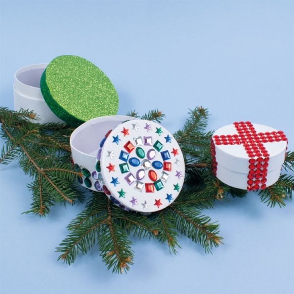 Pappschachtel, rund, 12x6, 10x5, 8x4, 3 Stk Pappschachtel, rund, 12x6, 10x5, 8x4, 3 Stk