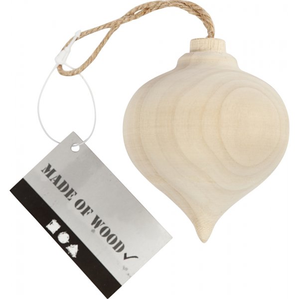 Holztropfen - �5,5 cm