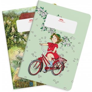 Notizbuch Lotta Astrid Lindgren & Ilon Wikland liniert - 2er-Pack Notizbuch Lotta Astrid Lindgren & Ilon Wikland liniert - 2er-Pack