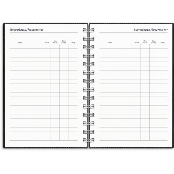 Kalender 24/25 - Little Study Year - Twist schwarz Kalender 24/25 - Little Study Year - Twist schwarz