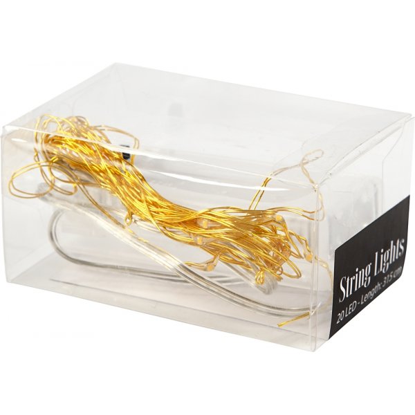 LED-Lichterkette - Gold - 3,15 m LED-Lichterkette - Gold - 3,15 m