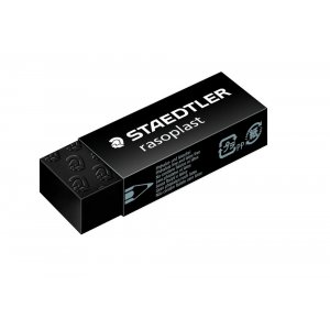 Radiergummi Rasoplast Schwarz Radiergummi Rasoplast Schwarz