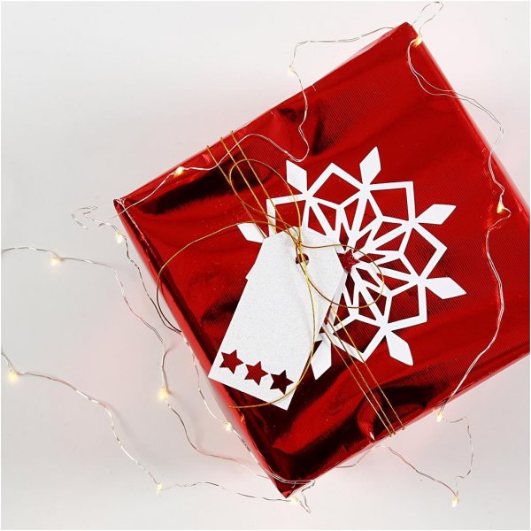 Geschenkpapier - Metallic-Rot - 4 m Geschenkpapier - Metallic-Rot - 4 m