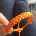 Kundenbild Webgarn Satin 2 mm - 50 Meter - Orange