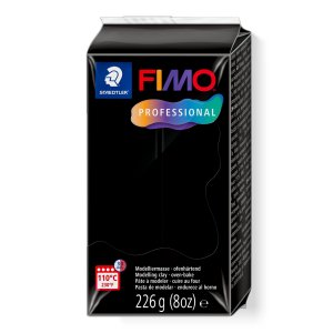 Ofenhärtende Modelliermasse FIMO professional 226 g schwarz Ofenhärtende Modelliermasse FIMO professional 226 g schwarz