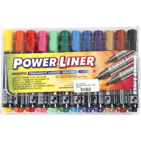 Power Liner - gemischte Farben - 12 Stk Power Liner - gemischte Farben - 12 Stk