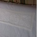 Kundenbild Halbleinen grob - Weiß - 150 cm