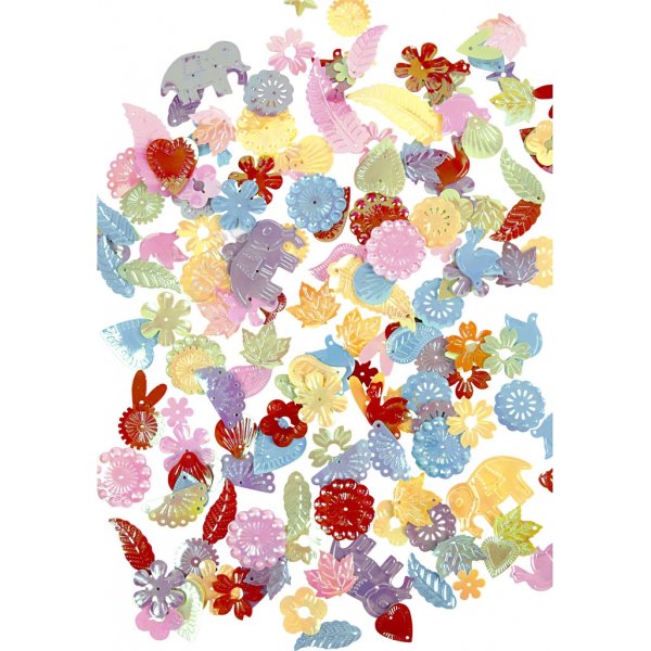 Pailletten - Perlmuttfarben - 400 g Pailletten - Perlmuttfarben - 400 g