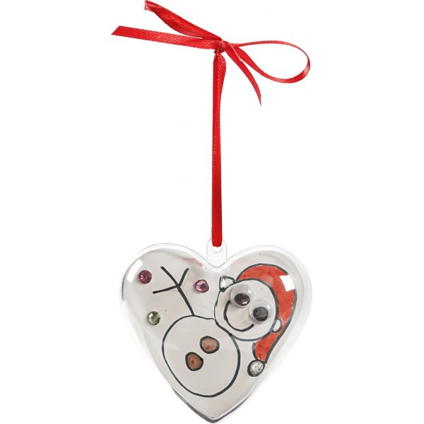 Dekoherzen - transparent - 10 Stk Dekoherzen - transparent - 10 Stk