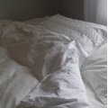 Kundenbild Baumwollstoff / Bettwäschestoff / Universalstoff - Farbcode: 001 - Weiß - 150 cm