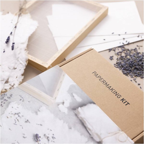 Beginnen Sie mit dem DIY-Kit zur Papierherstellung Beginnen Sie mit dem DIY-Kit zur Papierherstellung