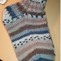 Kundenbild Wikingergarn Raggen 150g - Grau/Blau/Beige (722)
