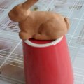 Kundenbild DAS Clay 1/2 kg Terrakotta