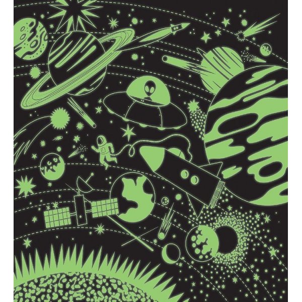 Familienpuzzle Leuchtend 500 Teile - Weltraum Familienpuzzle Leuchtend 500 Teile - Weltraum