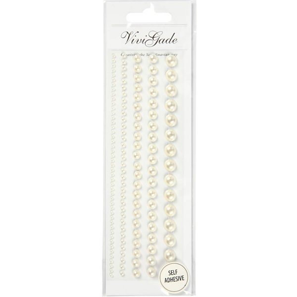 Strasssteine - weiß - 2-8 mm - 140 Stk Strasssteine - weiß - 2-8 mm - 140 Stk