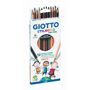 Buntstifte Hautfarben Stilnovo - 12er-Pack Buntstifte Hautfarben Stilnovo - 12er-Pack