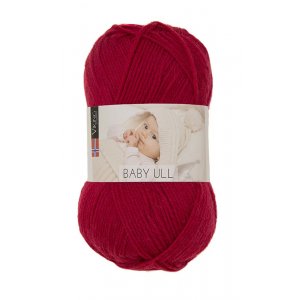 Wikingergarn Babywolle 50g - Rot (350) Wikingergarn Babywolle 50g - Rot (350)