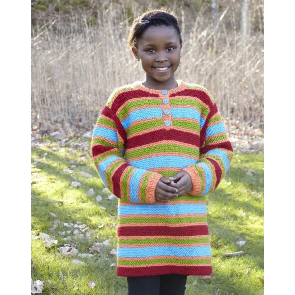 Strickanleitung - Langer Pullover und Mütze (kleine Größen) Strickanleitung - Langer Pullover und Mütze (kleine Größen)