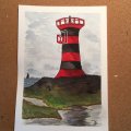Kundenbild Aquarellblock, geklebt, kaltgepresst, B�gen, 300 g - A5