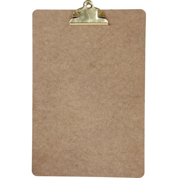 Klemmbrett/Zeichenblock - Messing - A4 Klemmbrett/Zeichenblock - Messing - A4