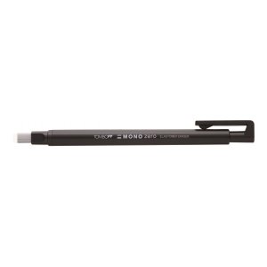 Tombow MONO Zero Radiererstift 2,5 x 5 mm schwarz