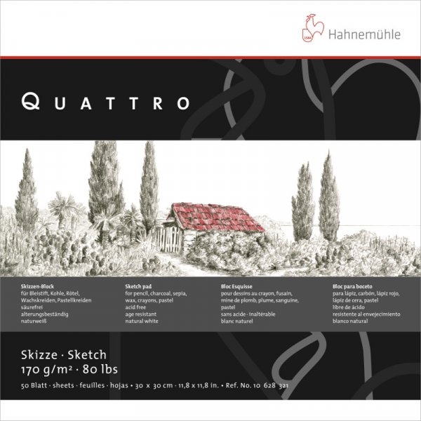 Zeichenblock Hahnemhle Sketch Quattro 170g
