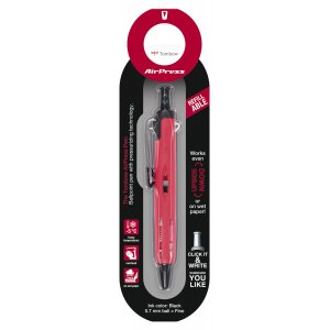 Tombow AirPress Kugelschreiber, rote Blisterverpackung