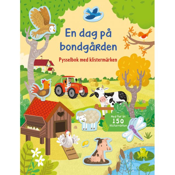 Ein Tag auf dem Bauernhof: Bastelbuch mit Aufklebern