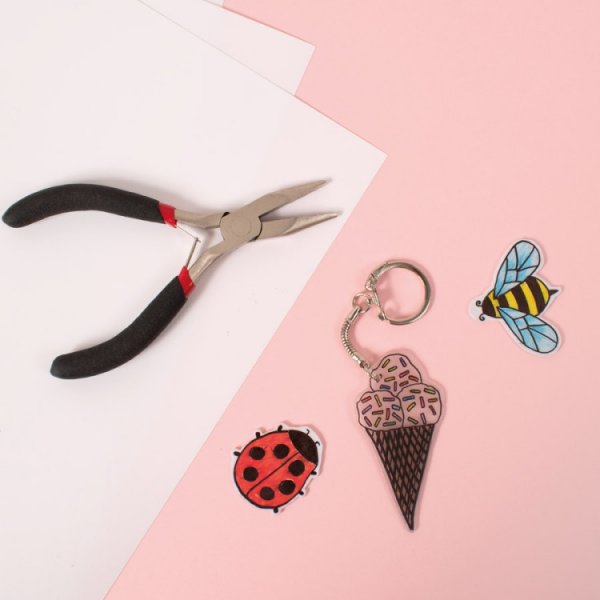 Schrumpfplatten weiß 20 x 30 cm, 5 Stk. Schrumpfplatten weiß 20 x 30 cm, 5 Stk.