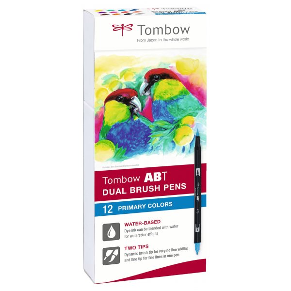 Tombow ABT Dual Brush 12er-Pack Basic Tombow ABT Dual Brush 12er-Pack Basic