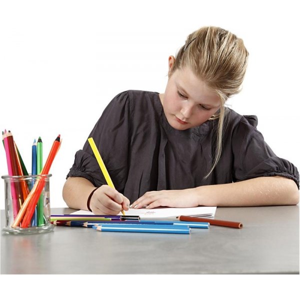 Colortime Buntstifte - gemischte Farben - JUMBO - 12 x 12 Stk Colortime Buntstifte - gemischte Farben - JUMBO - 12 x 12 Stk