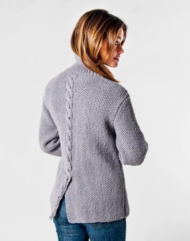 Strickanleitung - Moss-Strickjacke aus Doppelgarn Strickanleitung - Moss-Strickjacke aus Doppelgarn
