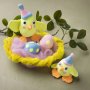 Mini-DIY-Modellbausatz, Osterfamilie