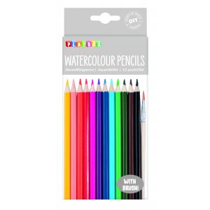 Aquarellstifte - verschiedene Farben - 12 Stk Aquarellstifte - verschiedene Farben - 12 Stk