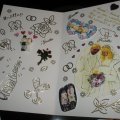 Kundenbild Peel Offs - Kleine Blumen Gold