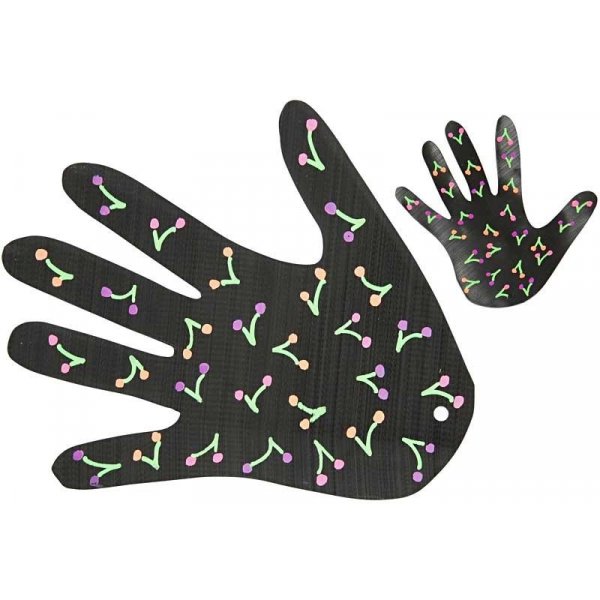 Deko-Textilstifte - 3 mm - Neonfarben - 6 Stk Deko-Textilstifte - 3 mm - Neonfarben - 6 Stk