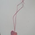 Kundenbild Kordel gewachste Baumwolle � 1 mm / 6 m - rosa
