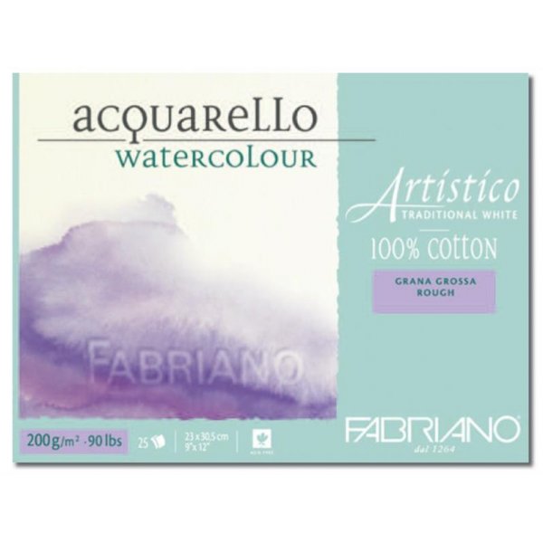 Fabriano Aquarellblock 200 g grobe Krnung