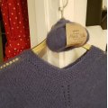 Kundenbild DROPS Brushed Alpaca Silk Garn - 25 g - Denimblau (13)
