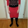 Kundenbild Einfarbiger Jerseystoff - 13 - Rot - 150 cm