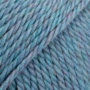 DROPS Alaska Mix Garn - 50 g - Pfauenblau (72)