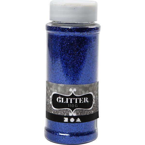 Glitzer - blau - 110 g Glitzer - blau - 110 g