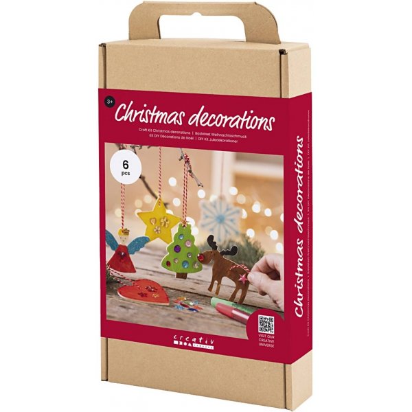 DIY Kit Weihnachtsdekorationen - Ausmalen DIY Kit Weihnachtsdekorationen - Ausmalen