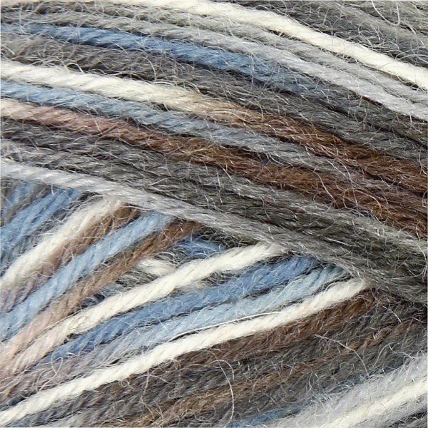 Sockenwolle - Blau/Grau-Harmonie - 50 g Sockenwolle - Blau/Grau-Harmonie - 50 g