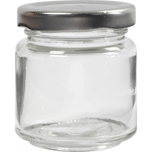Marmeladenglser - transparent - 100 ml - 12 Stk