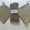 Kundenbild DROPS Baumwoll-Leinen-Unifarbengarn - 50 g - Braun (05)