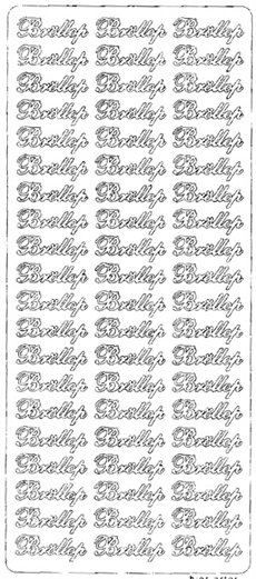 Peel-Offs - Hochzeit Peel-Offs - Hochzeit